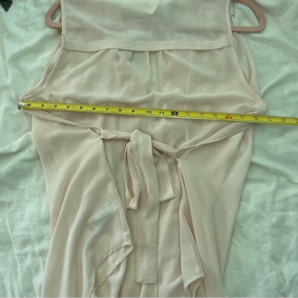 Open Front Flutter Ruffle Sleeveless Cardigan - image 5